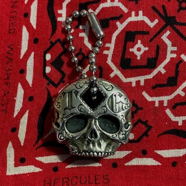 ブラックフラッグ限定 Blackflag × Trygod スカル キーカバー