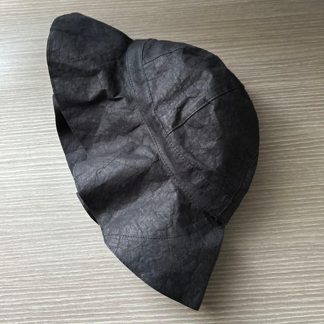 COMME des GARÇONS SCHA ペーパー ハット ブラック