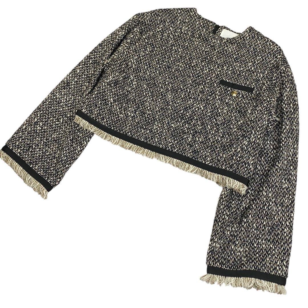 girlish St.cecilia ツイードプルオーバー