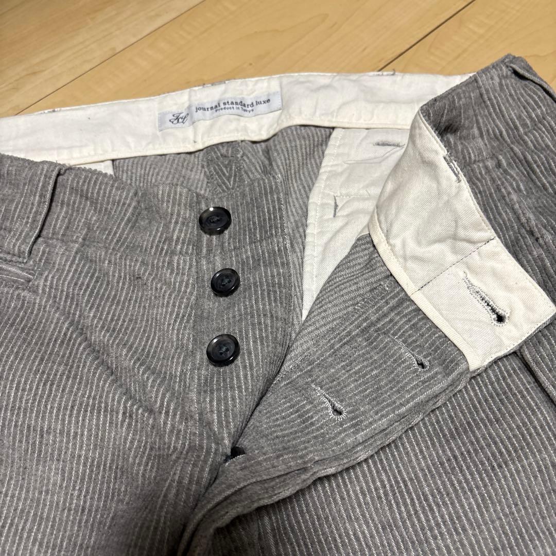 journal standard luxe コーデュロイパンツ Lサイズ グレー