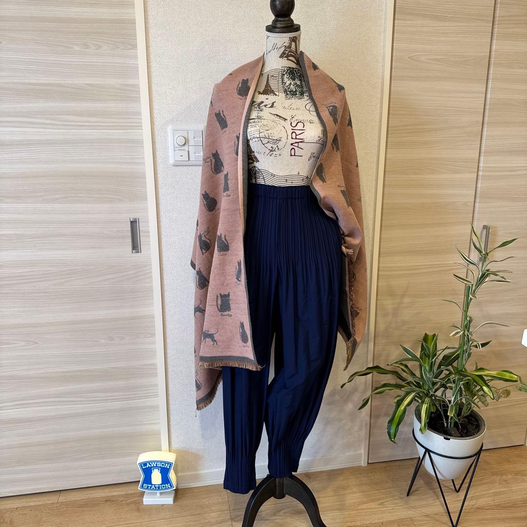 連休セールʕ•̫͡•ʕ•̫͡•ʔ極美品 イッセイミヤケプリーツプリーズパンツ