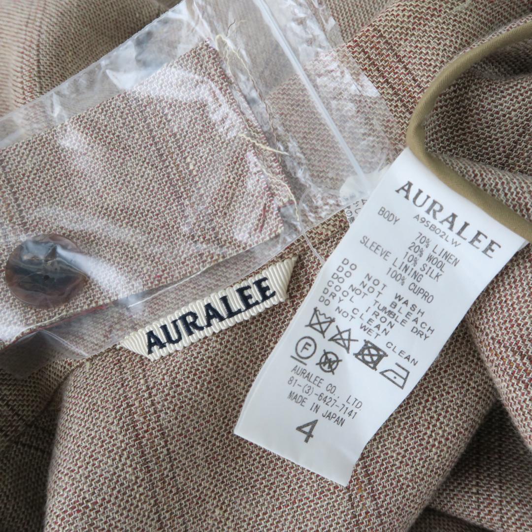 セットアップ AURALEE SHARK SKIN SHIRTS JACKET