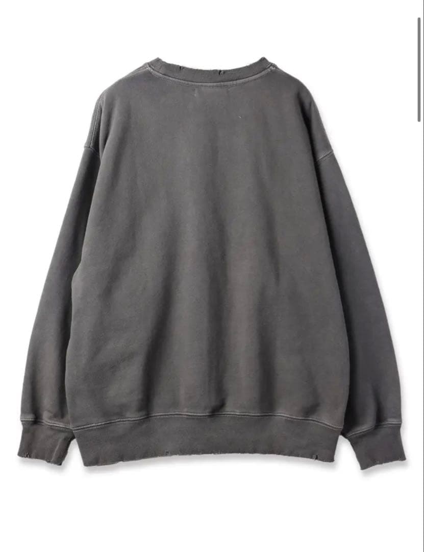 【緑川】JIEDA✴︎ J LOGO DAMEGE SWEAT CREW