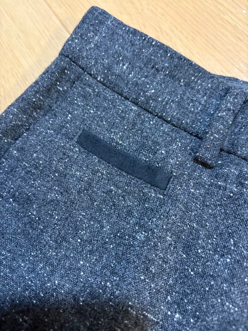 未使用に近い　ヒューゴボス　ウールツイード　ホームスパン