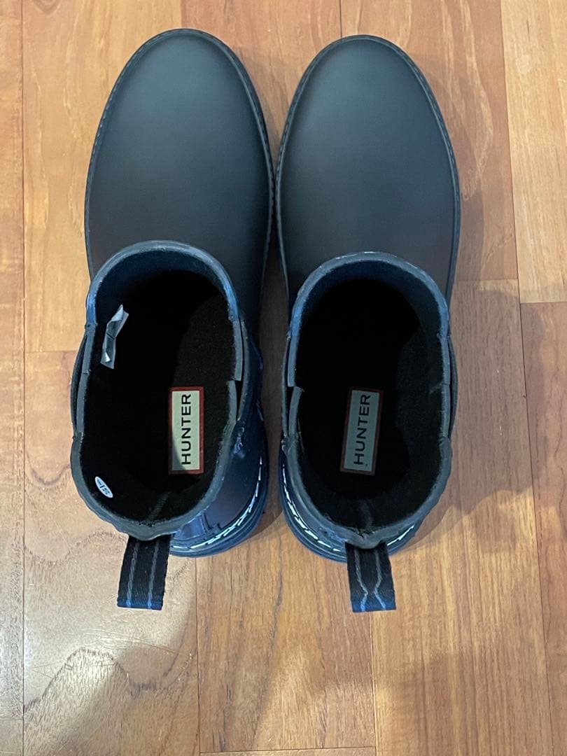 HUNTER レインブーツブラック UK6