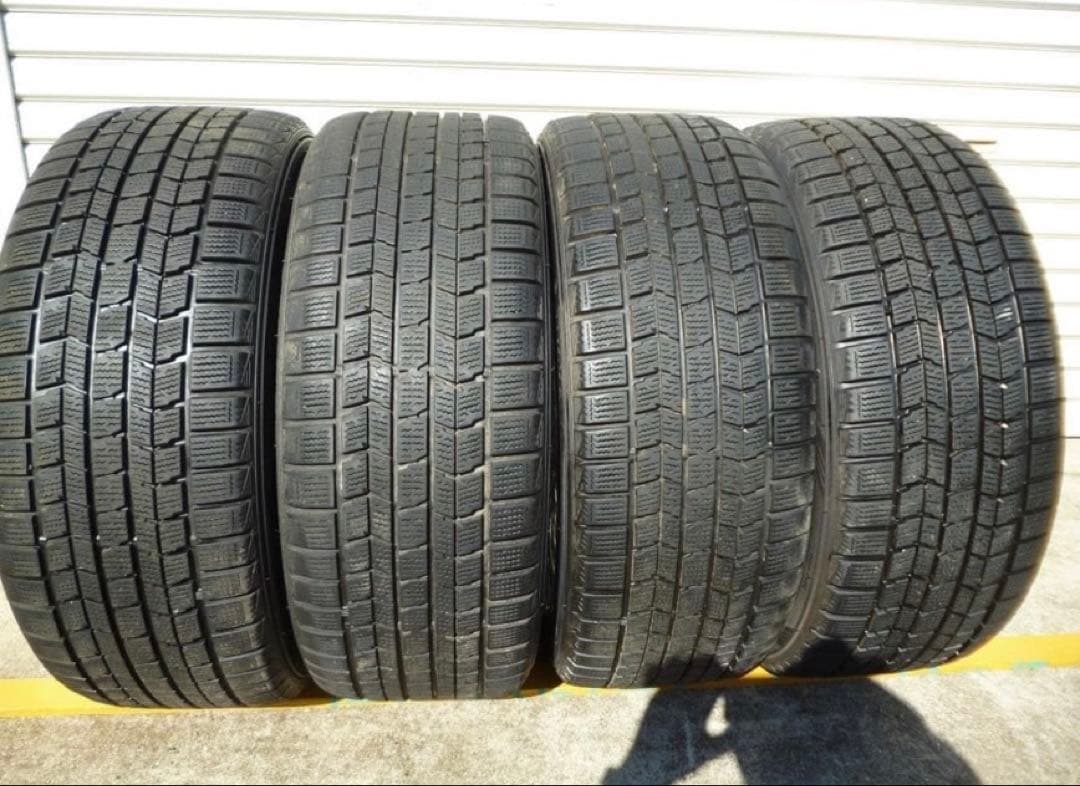 本日発送可 メッキアルミホイル・ダンロップスタッドレスタイヤDSX2 18インチ