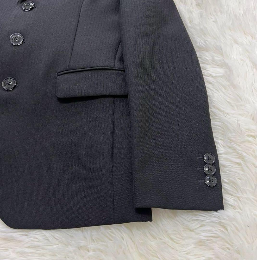 卒業式ビームス フォーマル セットアップスーツ4点セット 上下 ブラック 150