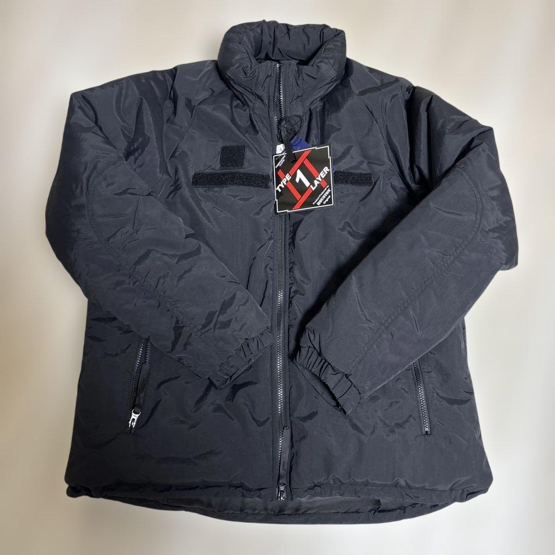 Y*)様 ヒューストン レベル7 ブラック ミリタリージャケット XL ECWC