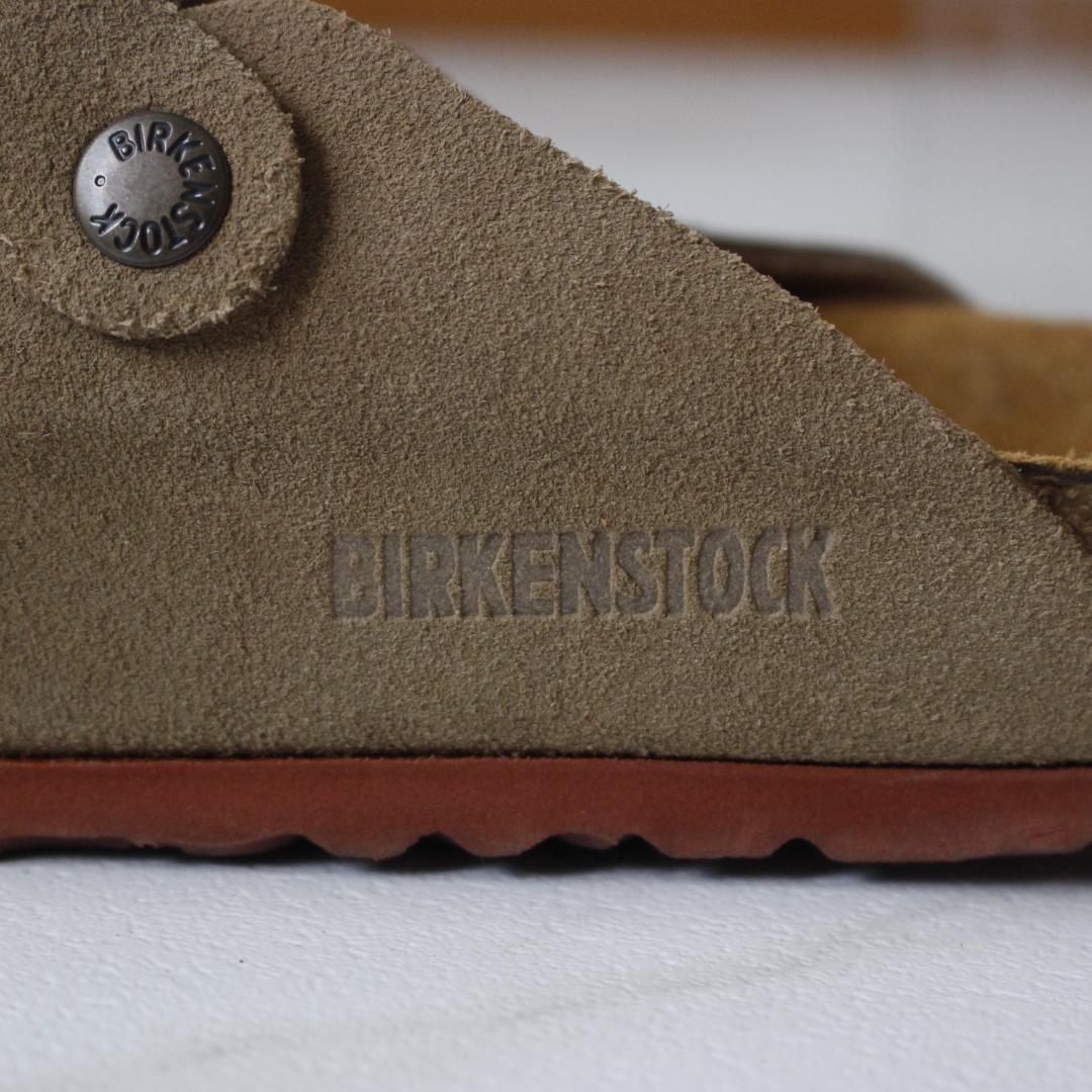 BIRKENSTOCK ボストン 26.5cm スエード ジャスパー