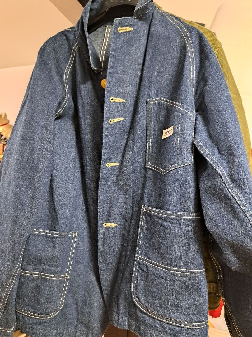 At Last & Co 初期デニムカバーオール 42