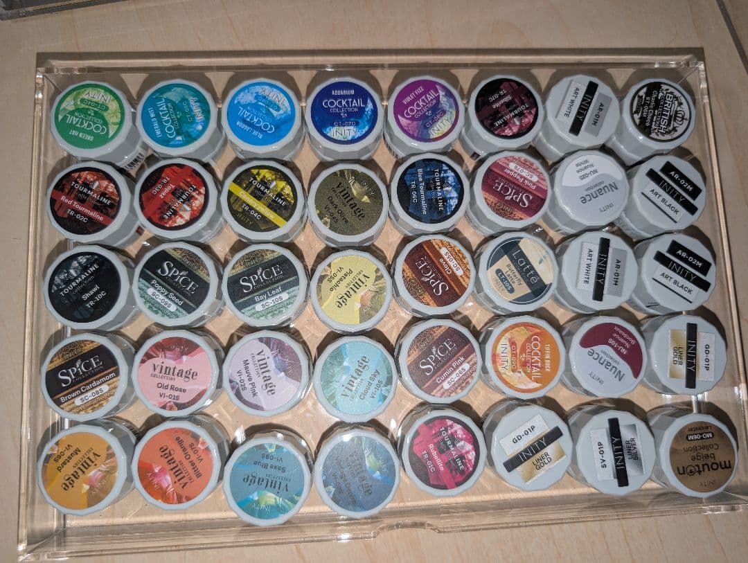 INITY アイニティ　カラー　ジェルネイル　404色セットおまけ付き