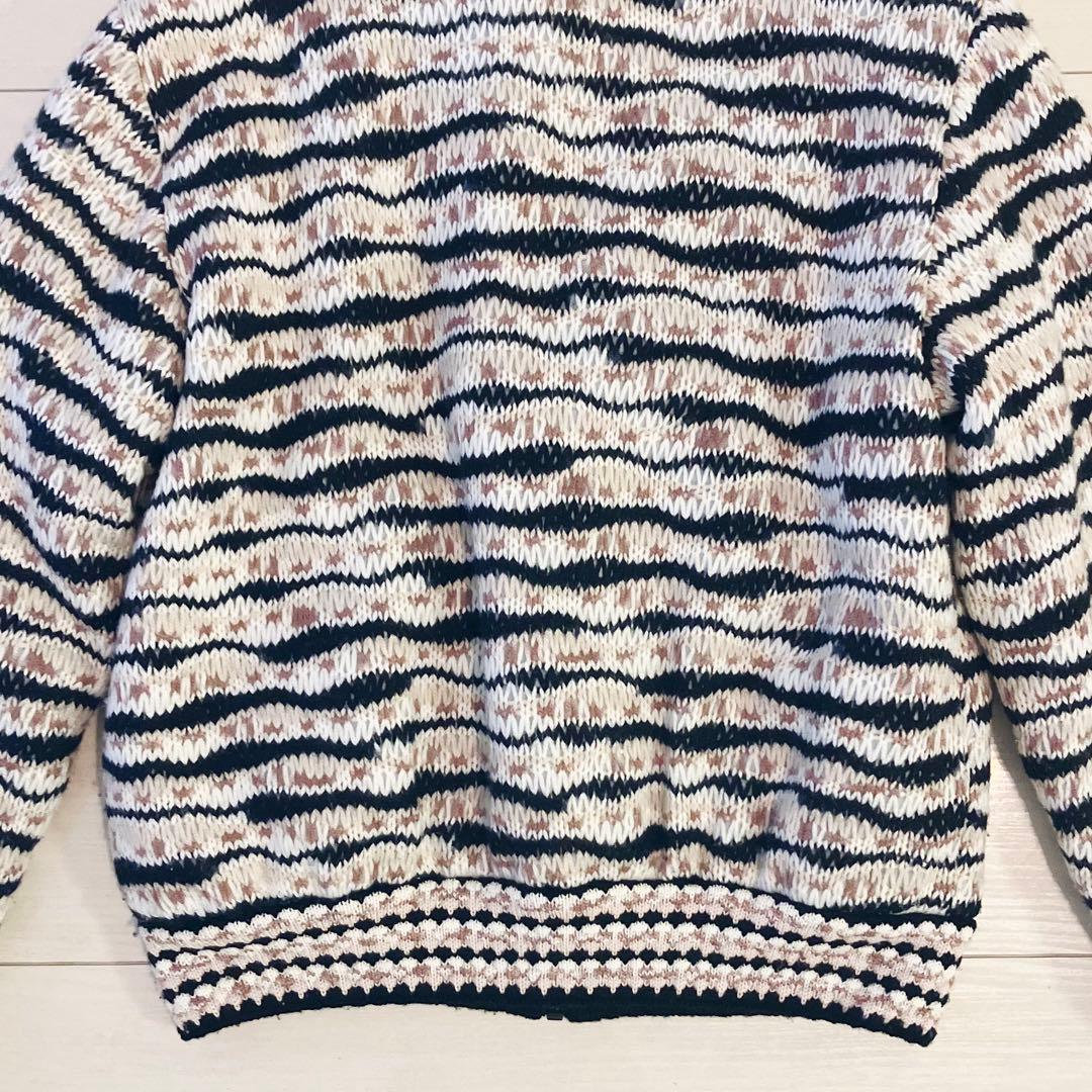 MISSONI ミッソーニ　リバーシブル ブルゾン　ジャケット ニット　40