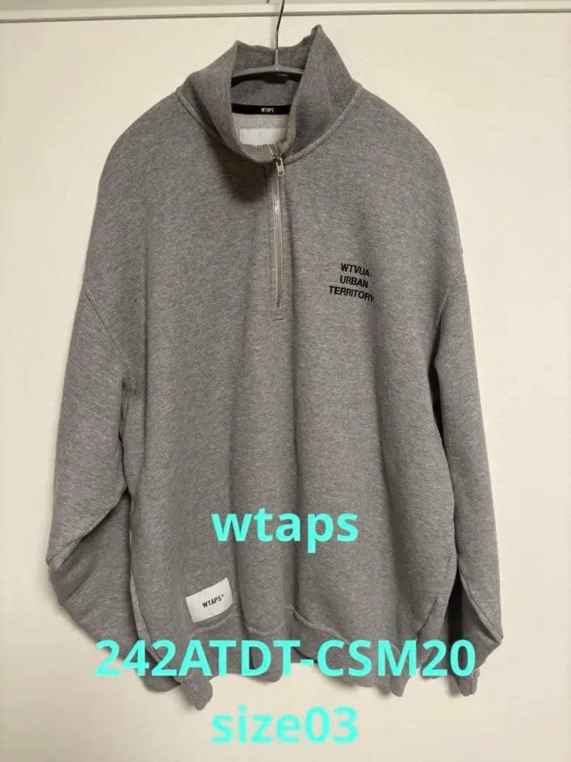 T*o様 wtaps 242ATDT-CSM20 グレー　03