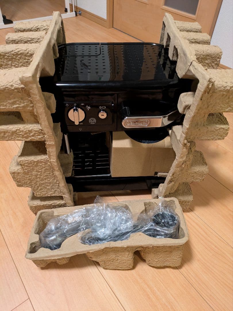 DeLonghi コンビコーヒーメーカー ブラック