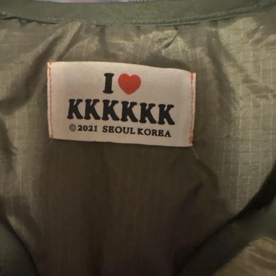 ジヨン着用　kkkkkkキルティングジャケット　即購入可能