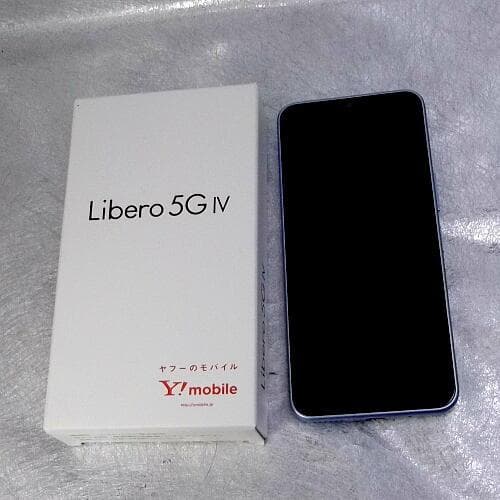 Ｙモバイル版　Libero 5G IV　　302ZT容量128Ｇ ブルー 色