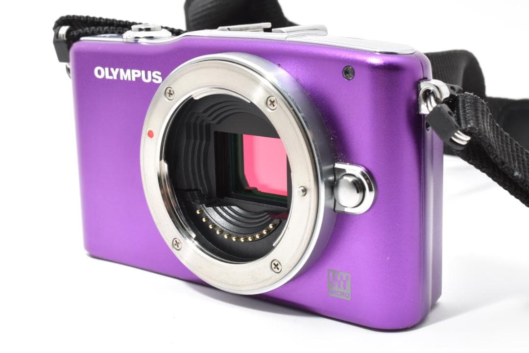 ■希少■ オリンパス PEN E-PM1 パープル