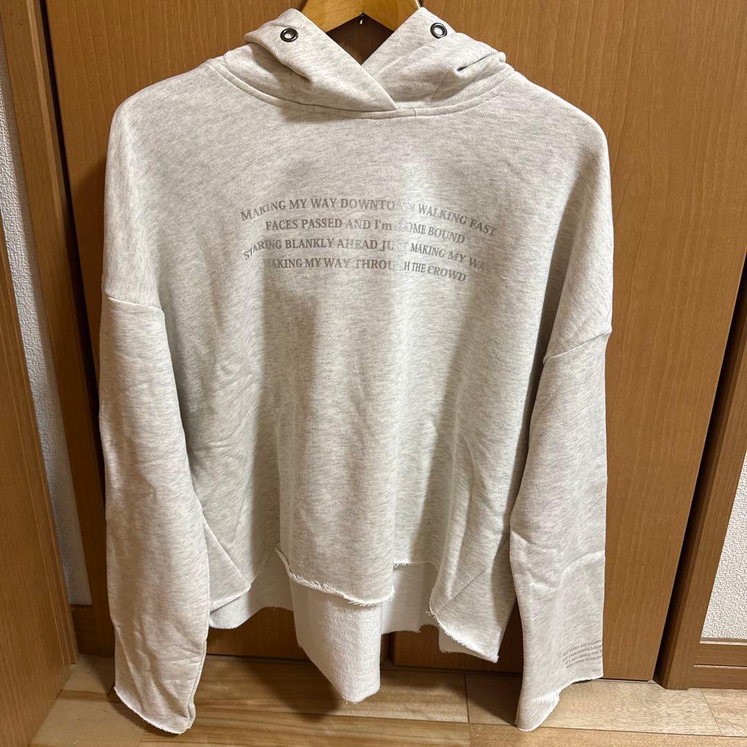 ayane ロゴ裏毛パーカー