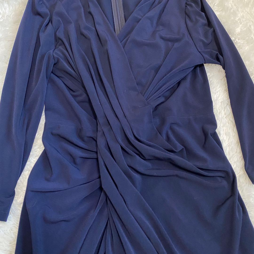 kay me ケイミー　ヴィーナス　カシュクール　ワンピース　濃紺　サイズ7