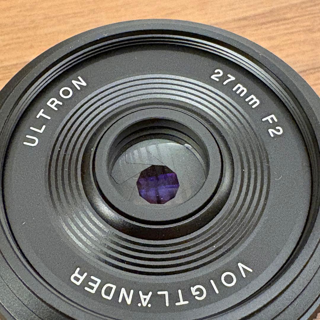 Voigtlander ULTRON 27mm F2 Xマウント 箱付