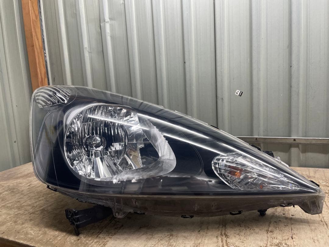 ★ コーティング 済み GEフィット 純正 HID ヘッドライト ブラック 加工