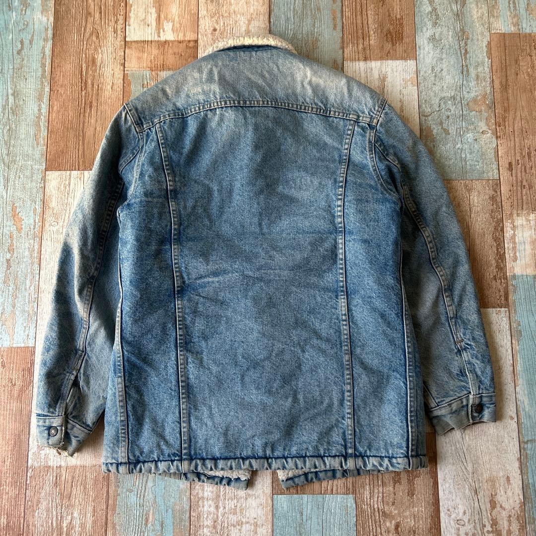 鬼ヒゲ 70s Levi’s USA製 デニムジャケット ボア付き Gジャン
