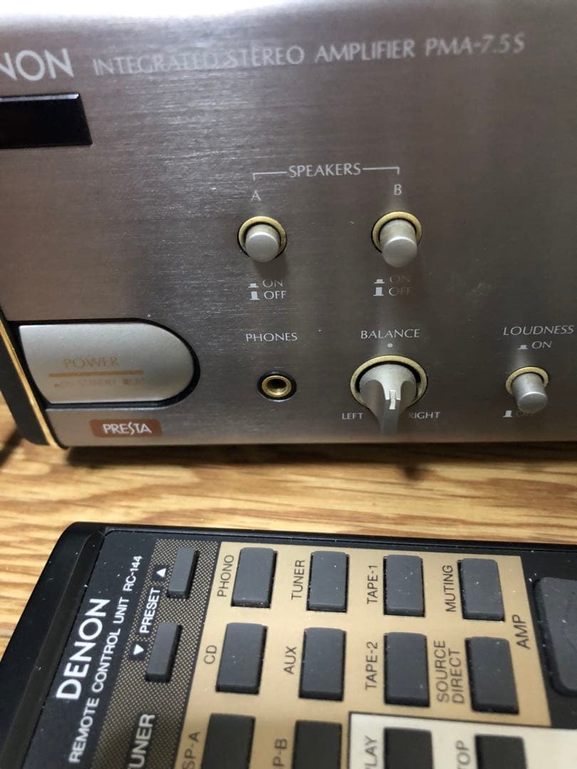 DENONプリメインアンプ PMA-7.5S PRESTA