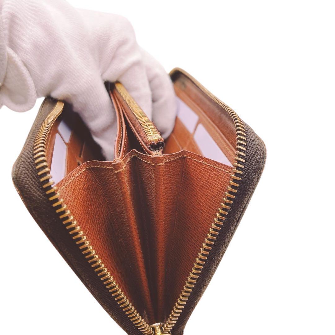 【美品】LOUIS VUITTON モノグラム ジッピーウォレット☆鑑定済みです