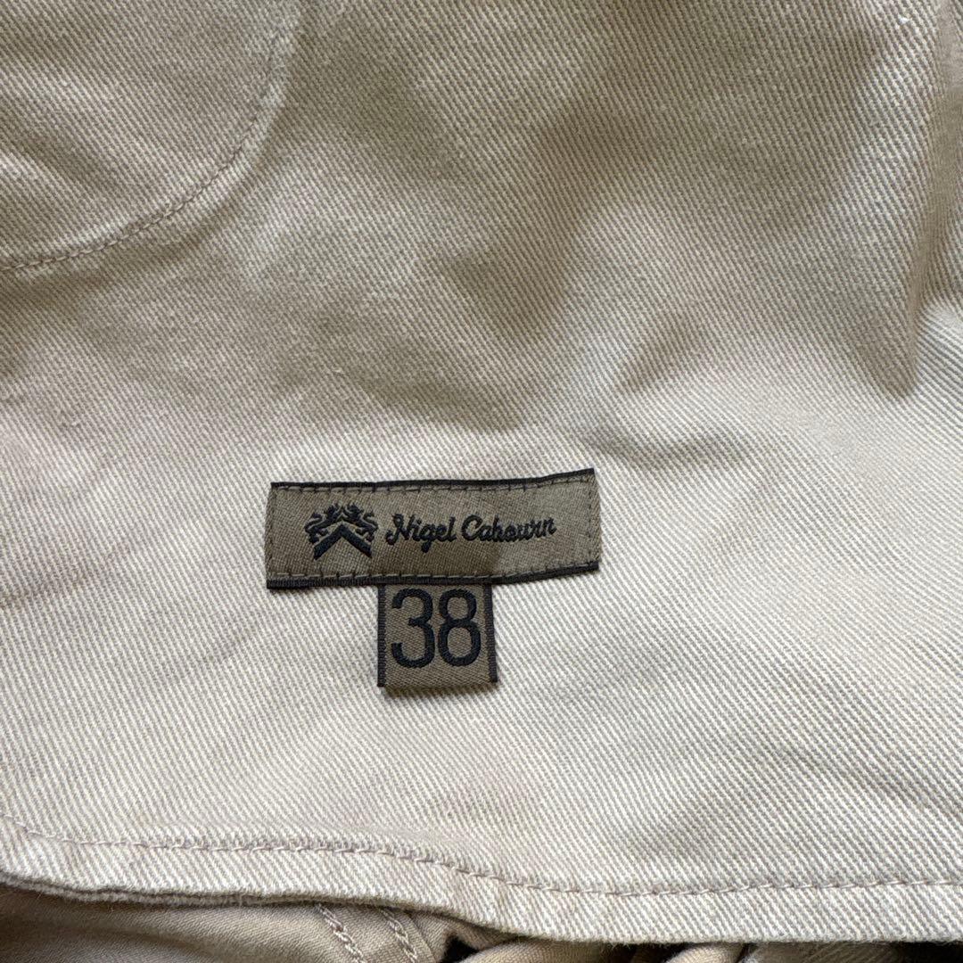 Nigel Cabourn ニューベーシックライトベージュ チノパン 38