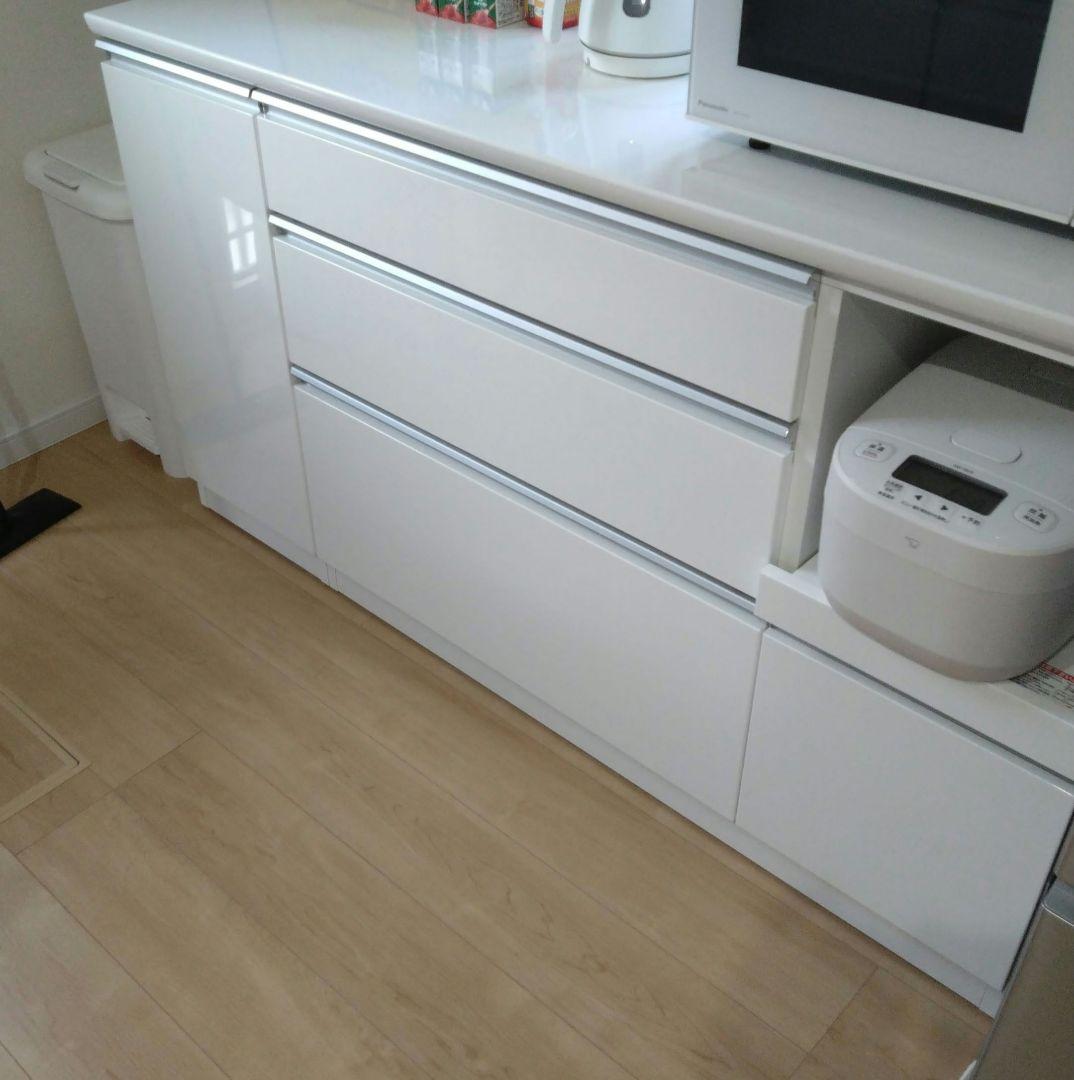 【送料込み/美品/ニトリ】キッチンボード/ホワイト