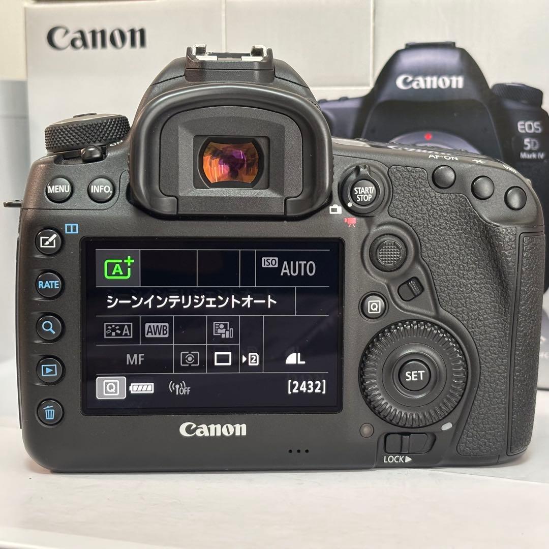 【美品】Canon EOS 5D Mark IV ショット数 20,591枚