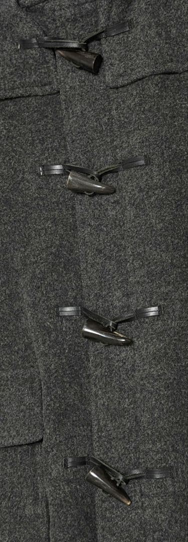 極美品✨ バーバリー ダッフルコート ノバチェック ウール100% グレー