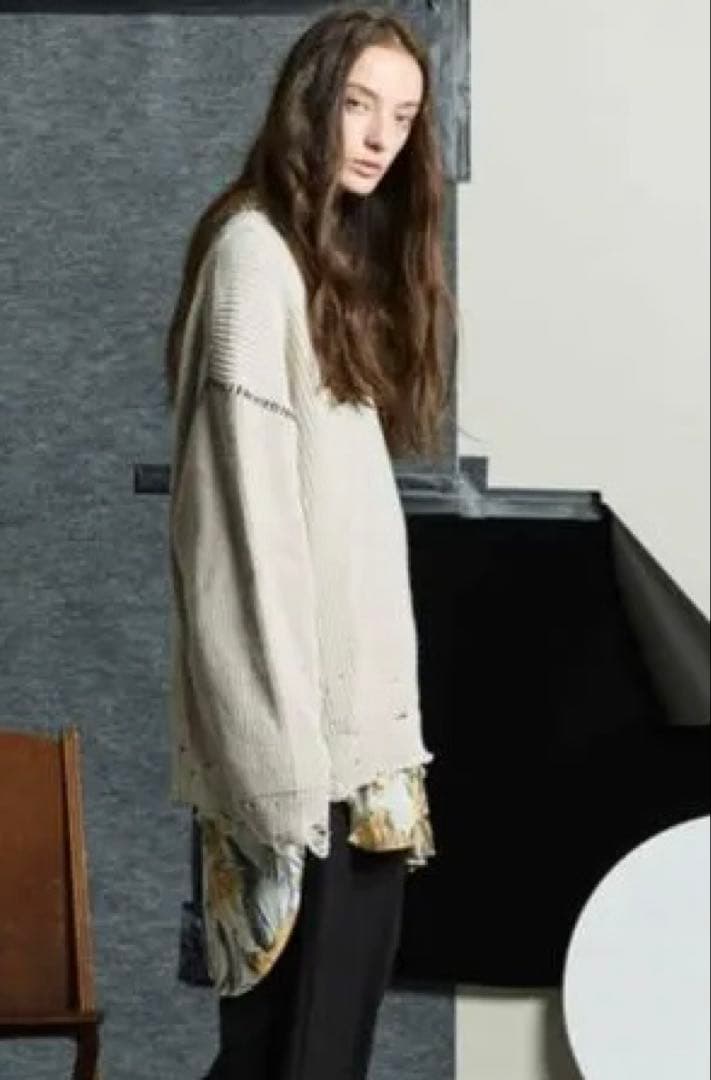 一回着！メゾンスペシャル　エンブロイニット