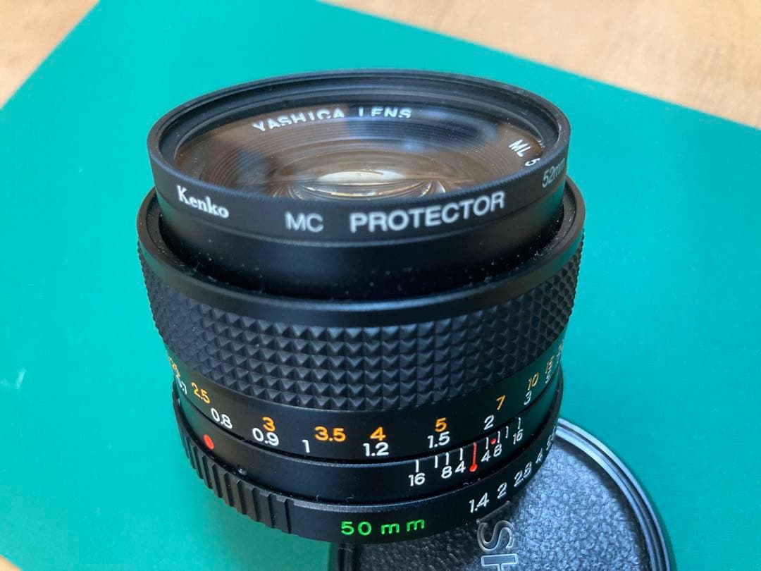 YASHICA レンズ　50mm f1.4 マニュアル