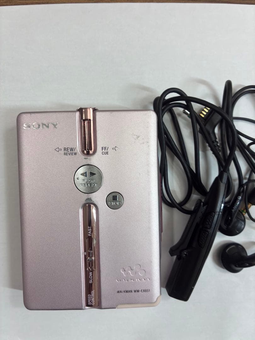 SONY WALKMAN WM-EX651 カセットプレーヤー、動作品、美品