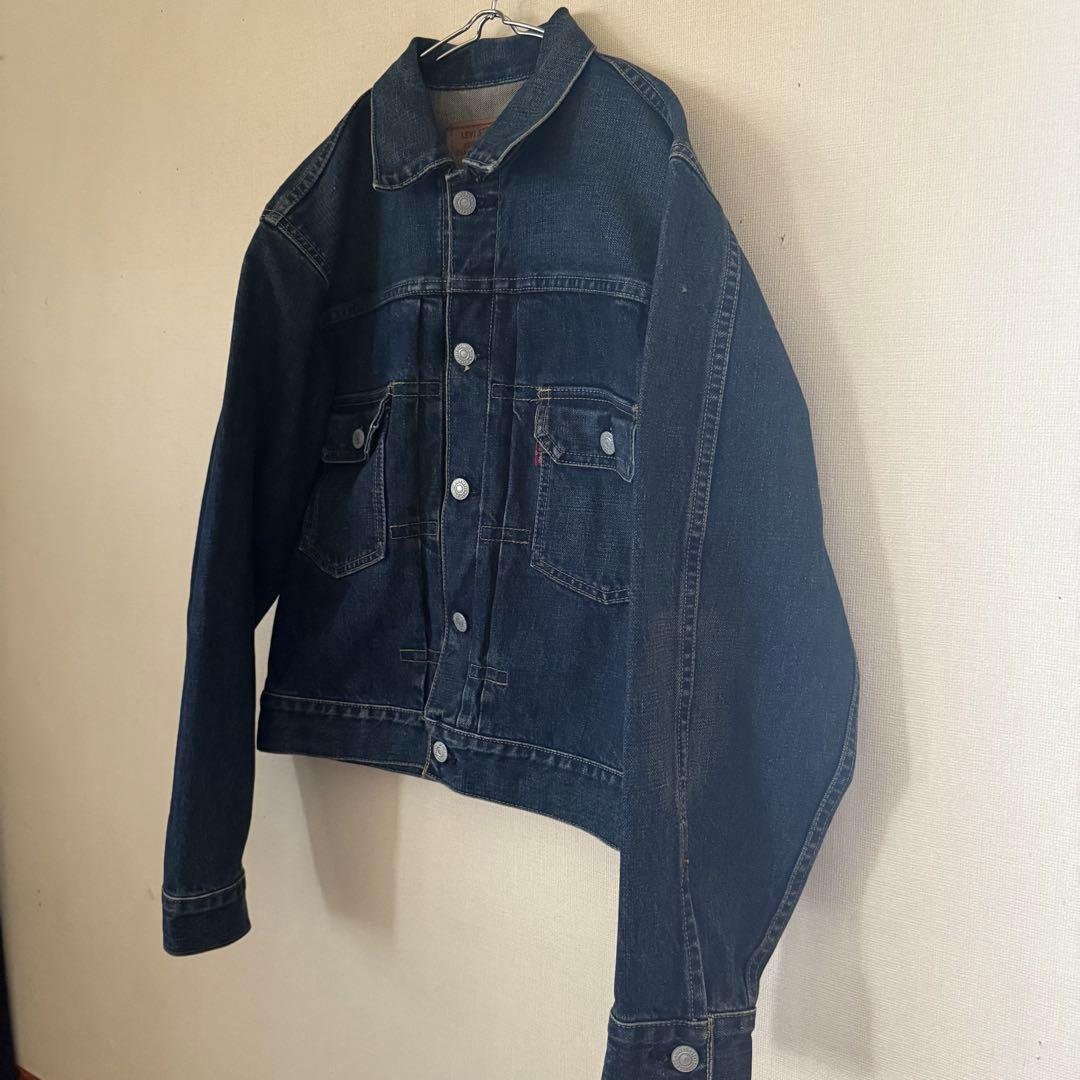 S*S様 LEVI’Sリーバイス デニムジャケット2nd 507赤耳BIGE 9