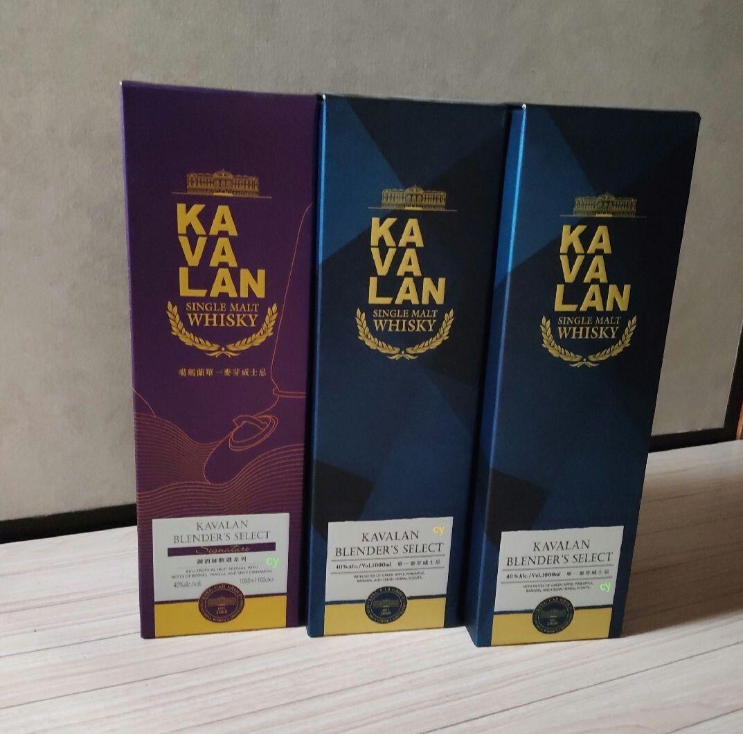 KAVALAN　ブレンダーズセレクト シリーズ　２種類　1000ml×３本セット