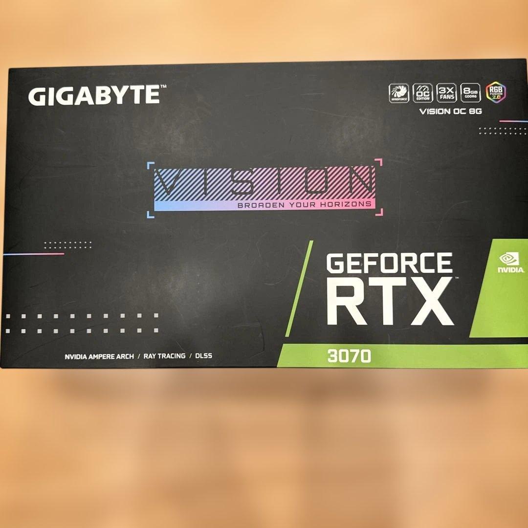 グラフィックボード・グラボ・ビデオカード RTX3070 GV-N3070VISION OC-8GD
