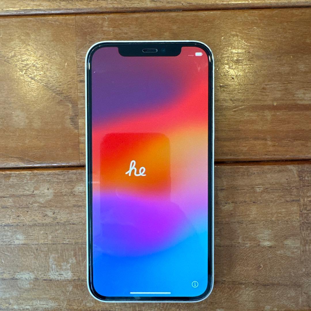 美品　iphone12 128 MGHV3J/A