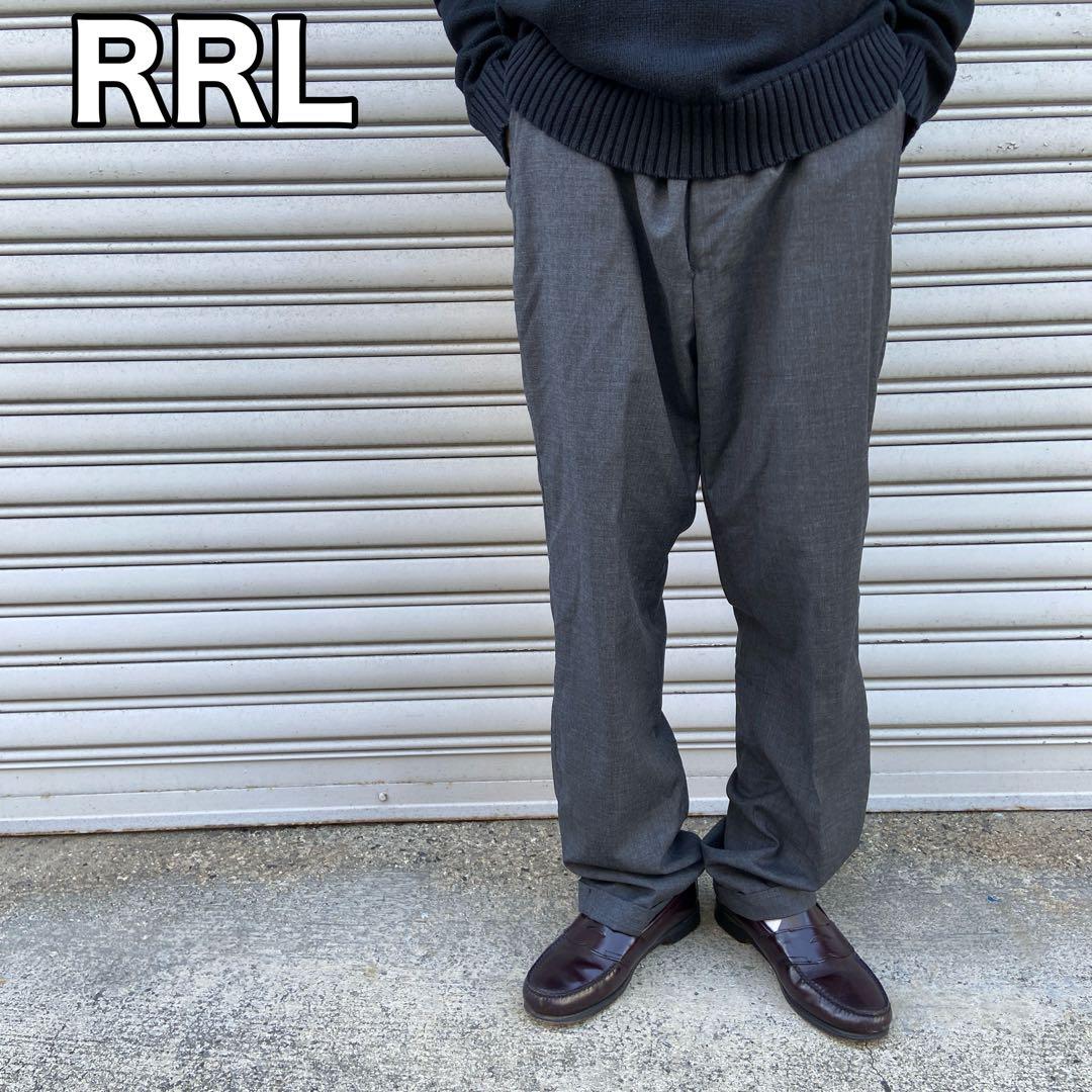 専用90s☆USA製☆RRL☆ラルフローレン☆ウールスラックス☆グレー☆W34