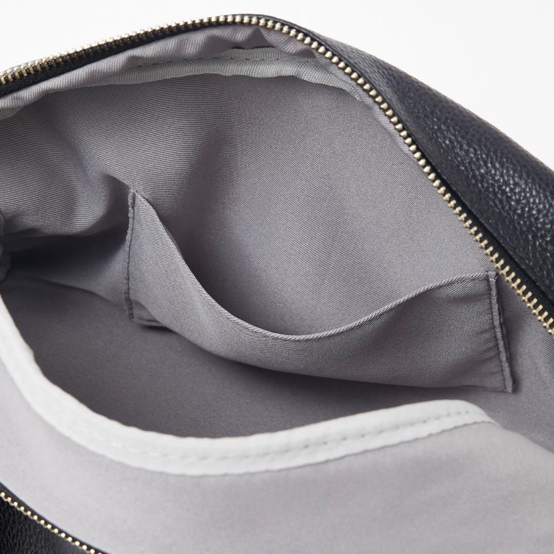 【新品未使用】ABAHOUSE SOEUR レザーボストンバッグ　ブラウン