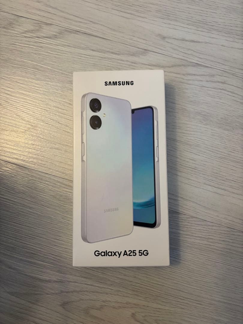 Samsung Galaxy A25 5G 本体 ライトブルー