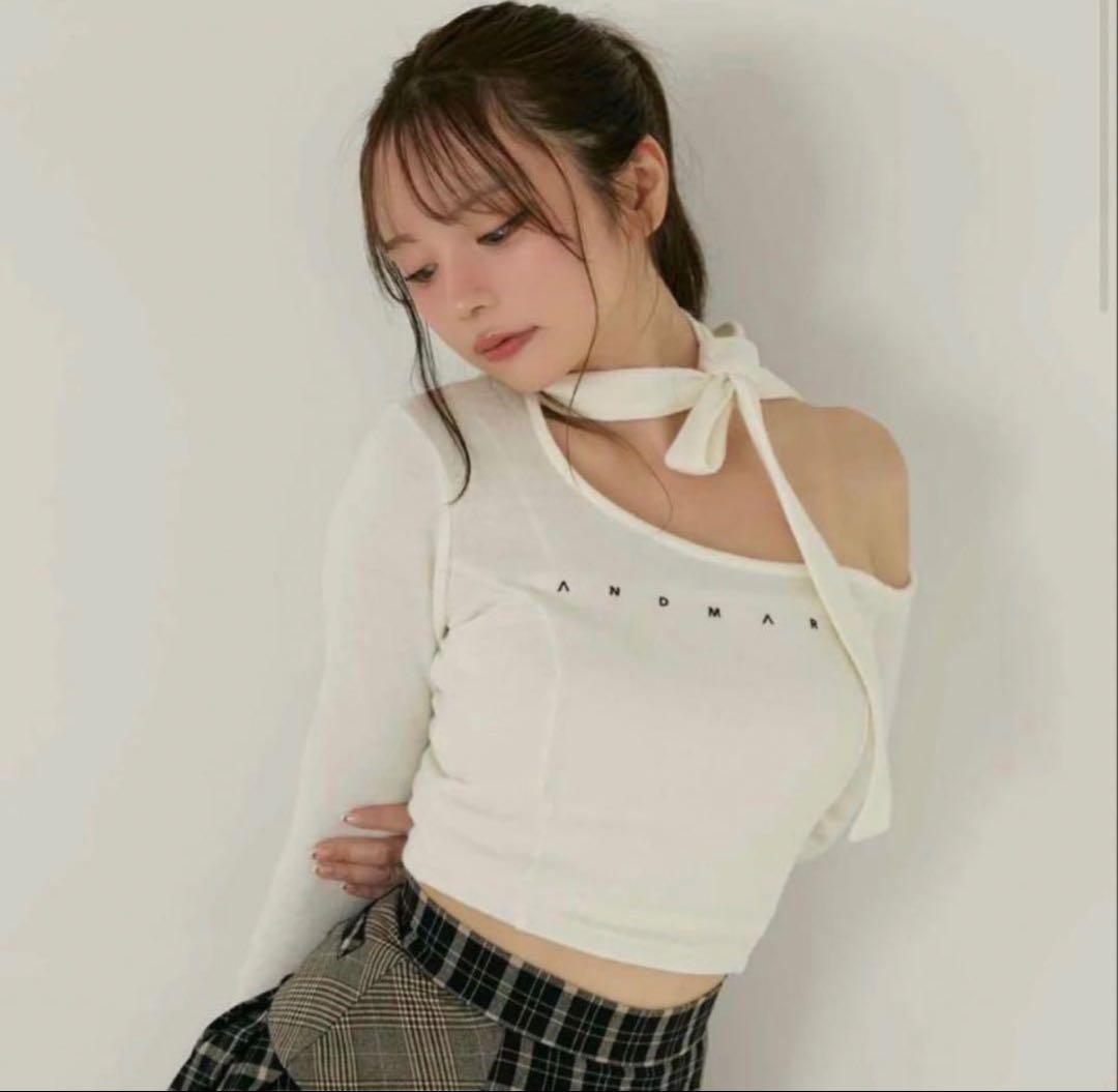 【19時まで値下げ】アンドマリー オフショル トップス