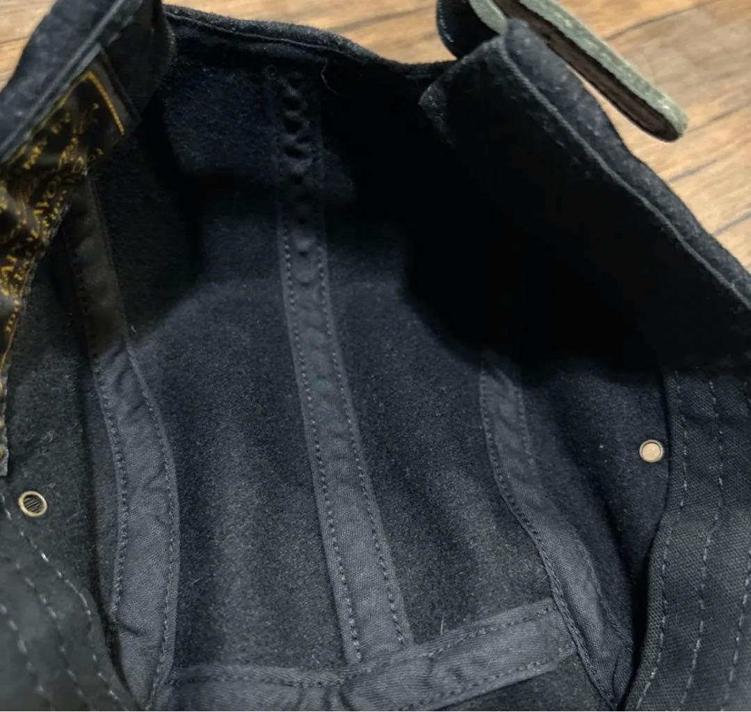 Supreme Wool Camp Cap 黒