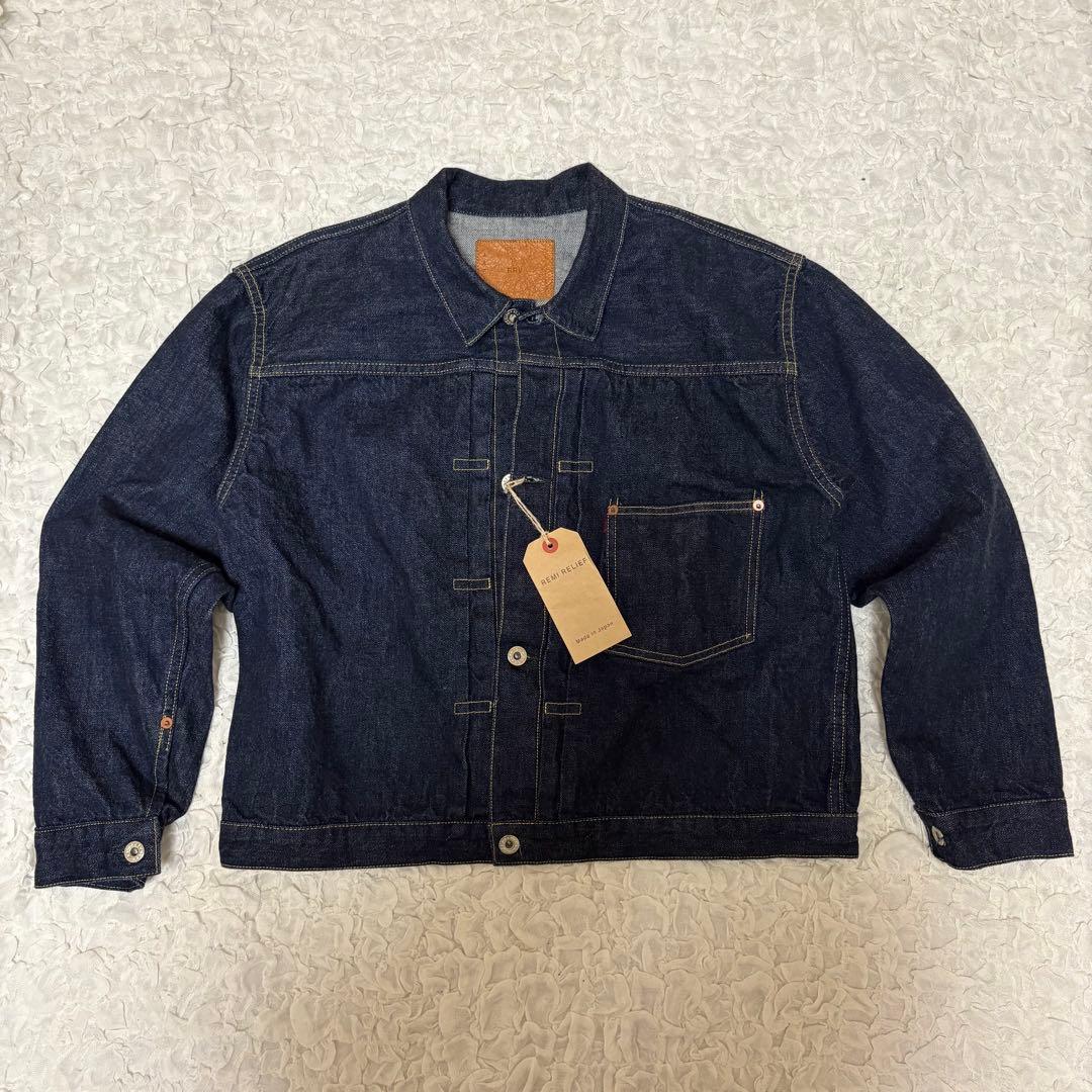 【新品タグ付/M】REMI RELIEF 大戦モデル 1st デニムジャケット
