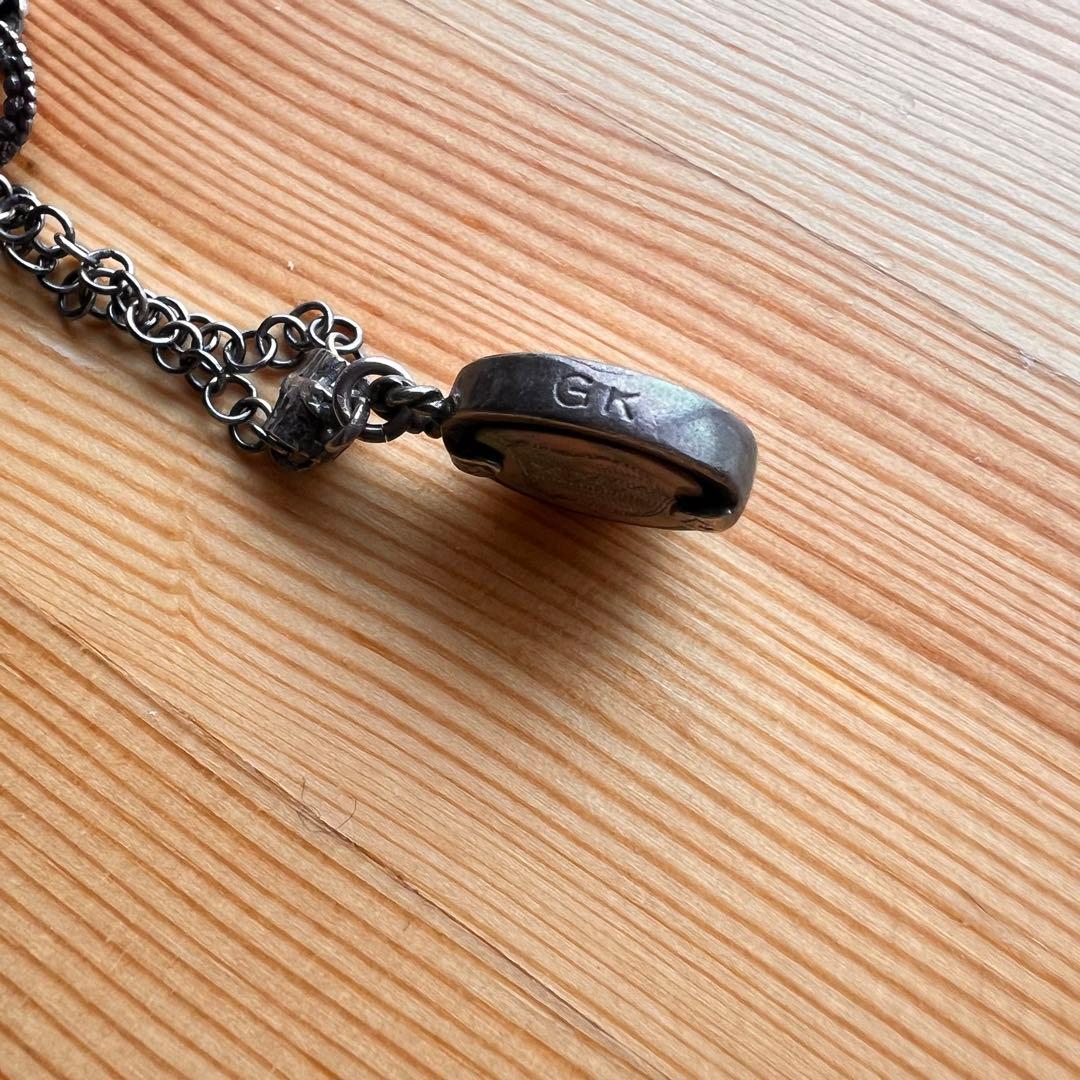 美品 GEM KINGDOM ネックレス シェル ハンドチェーン