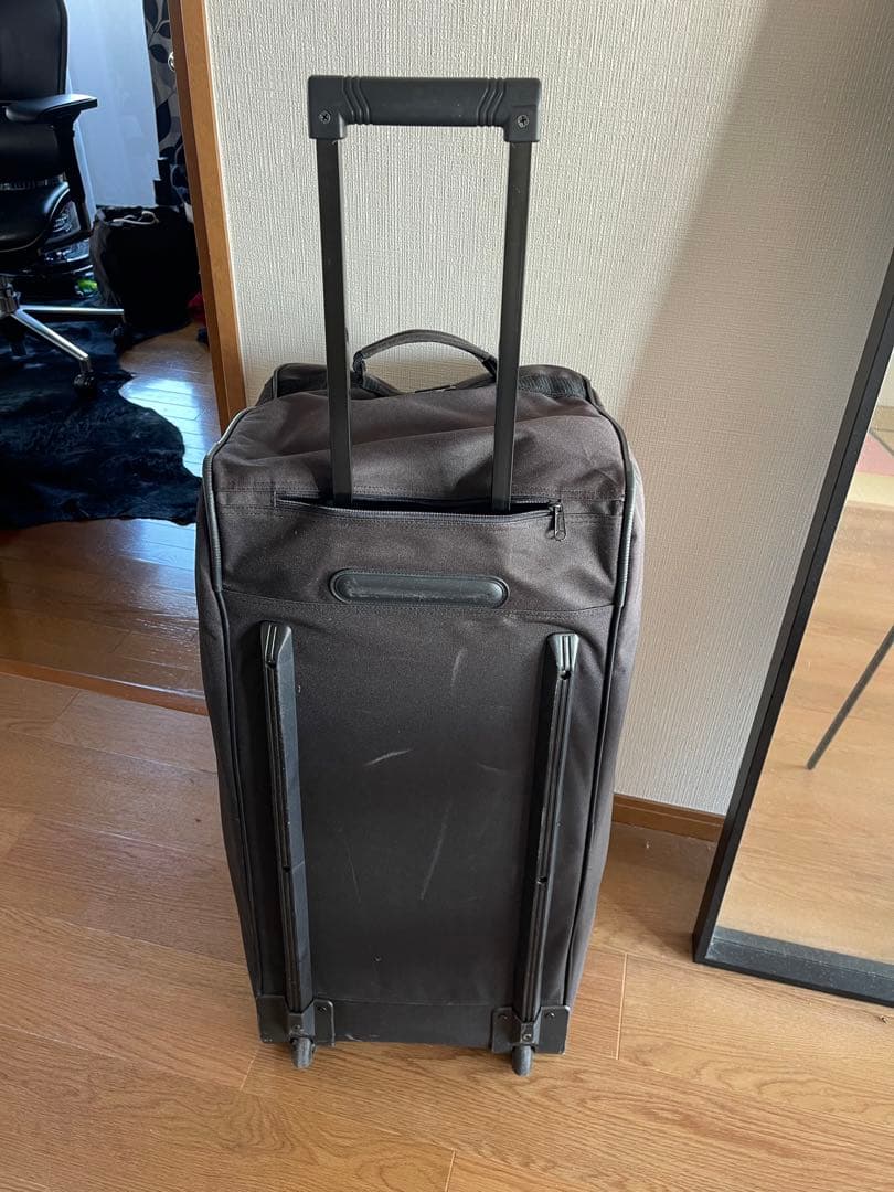 【ポチ】遠征キャリーバック大型　スーツケース　バレーボール10個　空気入