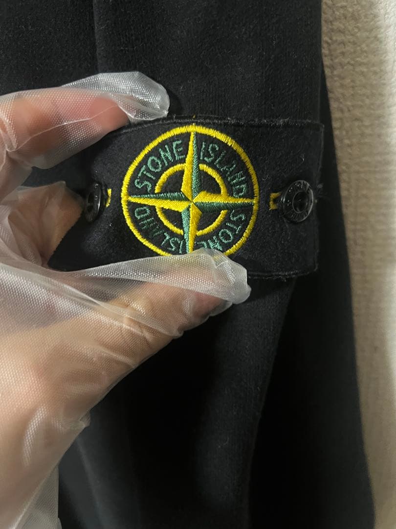 stone  sweat ストーンアイランド　スウェット　黒　美品