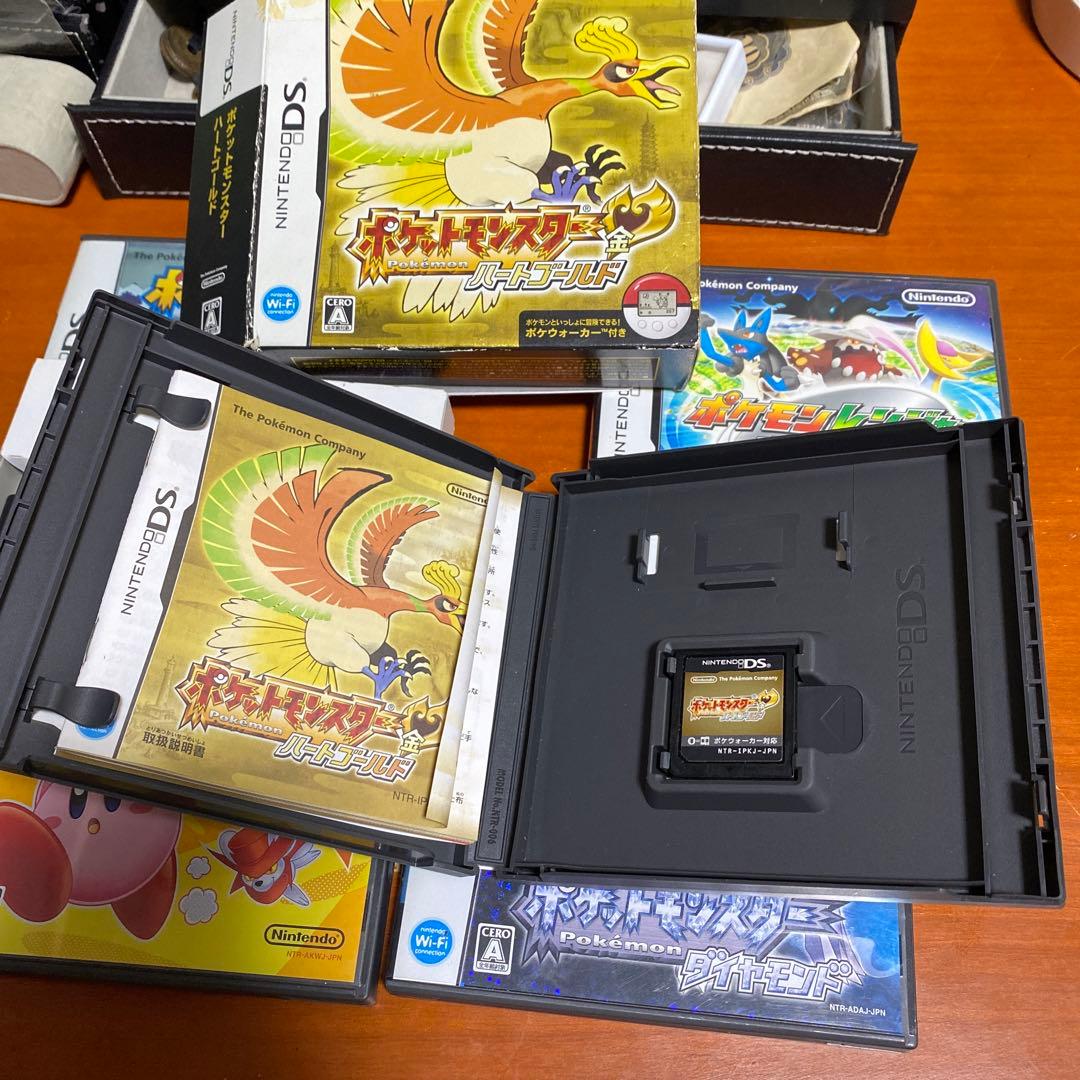 ポケットモンスター ハートゴールド 5枚　ポケウォーカー付