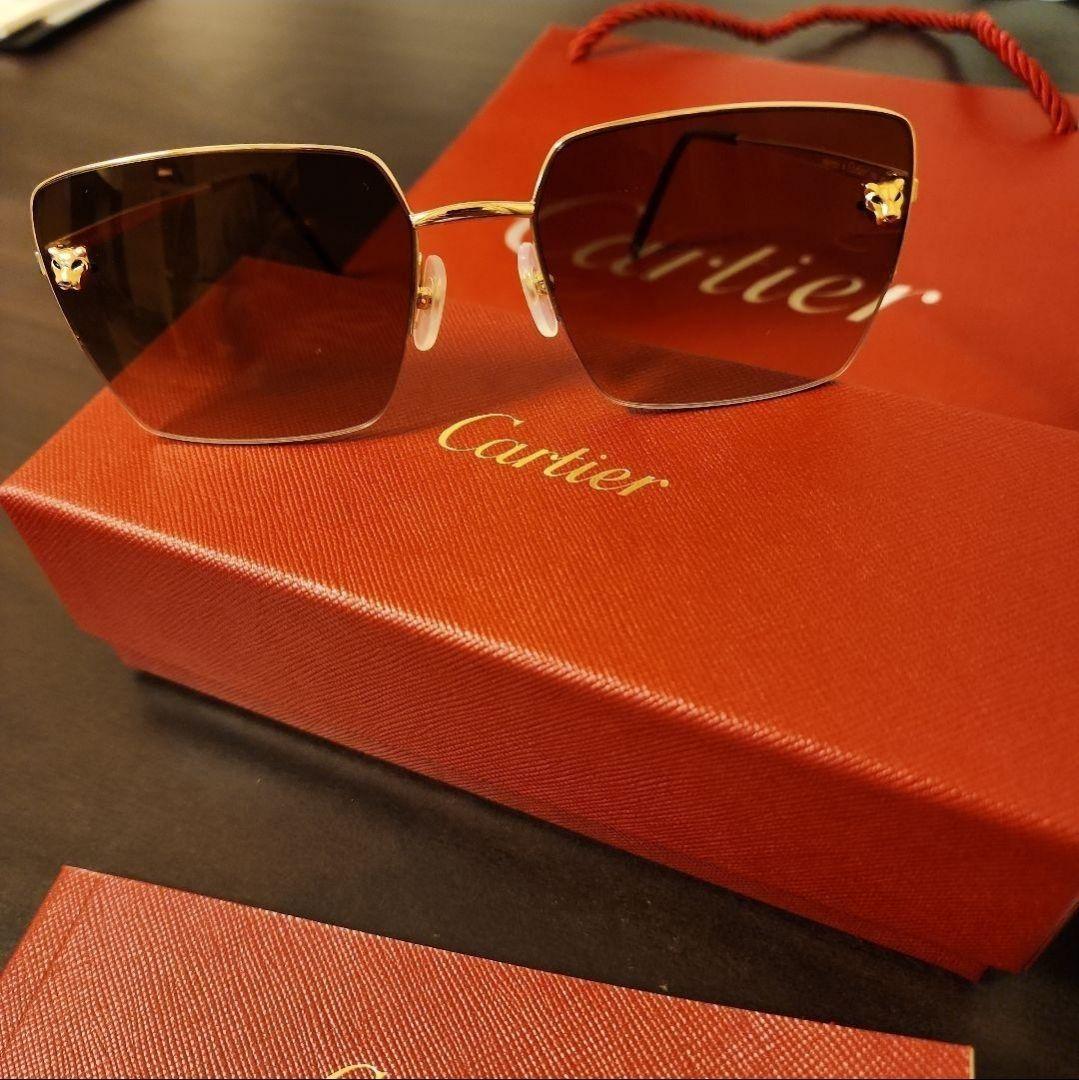 Cartier　カルティエ　パンテール　サングラス　メガネ